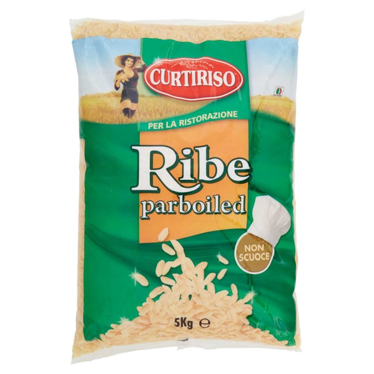 Curtiriso rice ribe parboiled 5 kg: Ideal for quick cooking without ...
