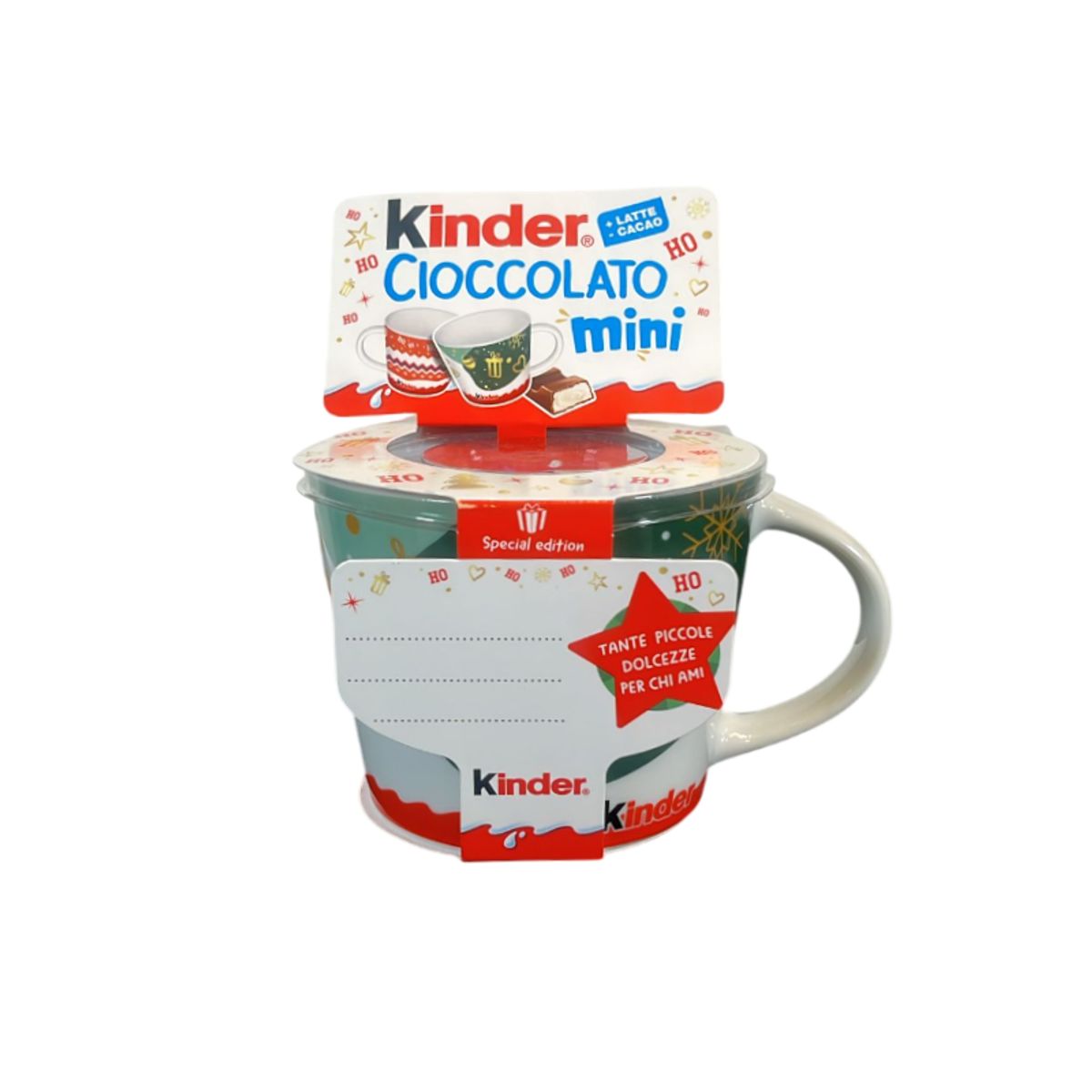 Kinder Present Kinder Christmas Mug with Kinder Mini 102 g | Chocolate Gift Idea ...